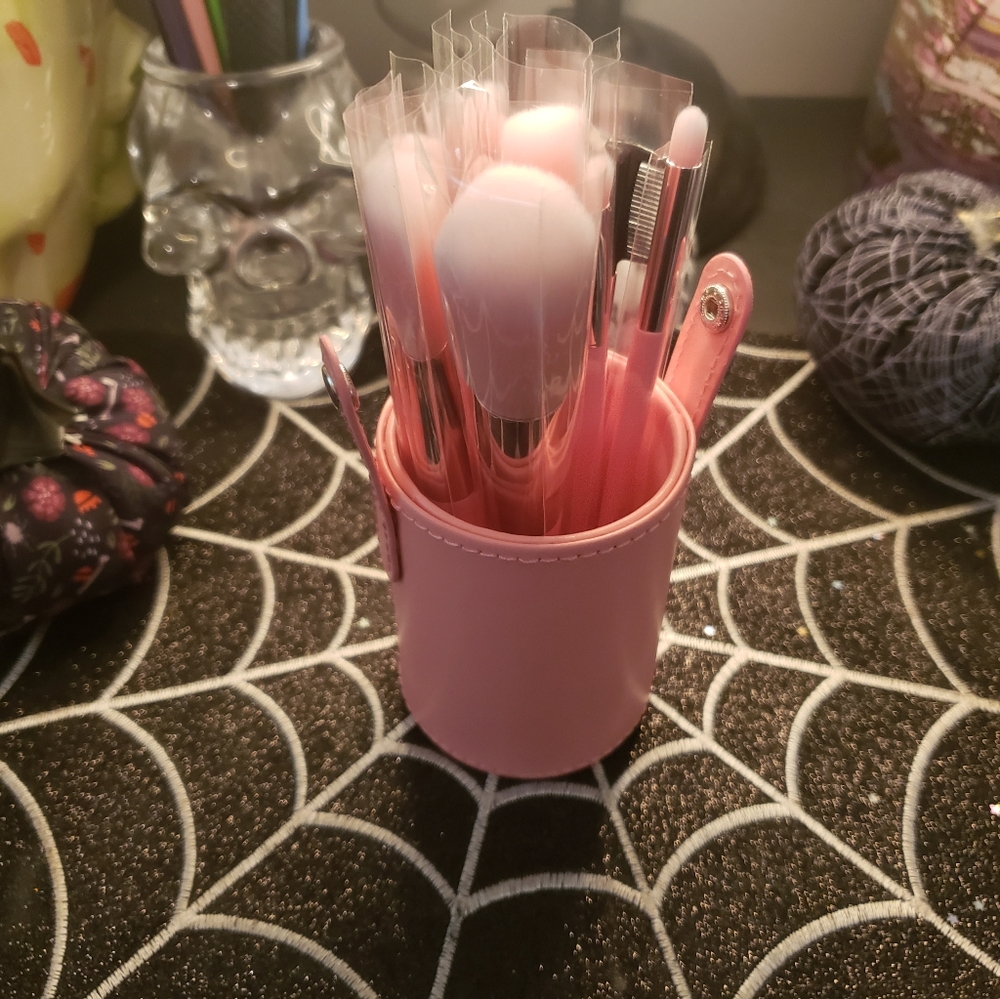 PUR Cosmetics Pink Travel Brush Set